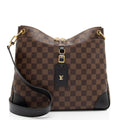 Louis Vuitton Damier Ebene Odeon MM NM Shoulder Bag (SHF-kv3tmb)