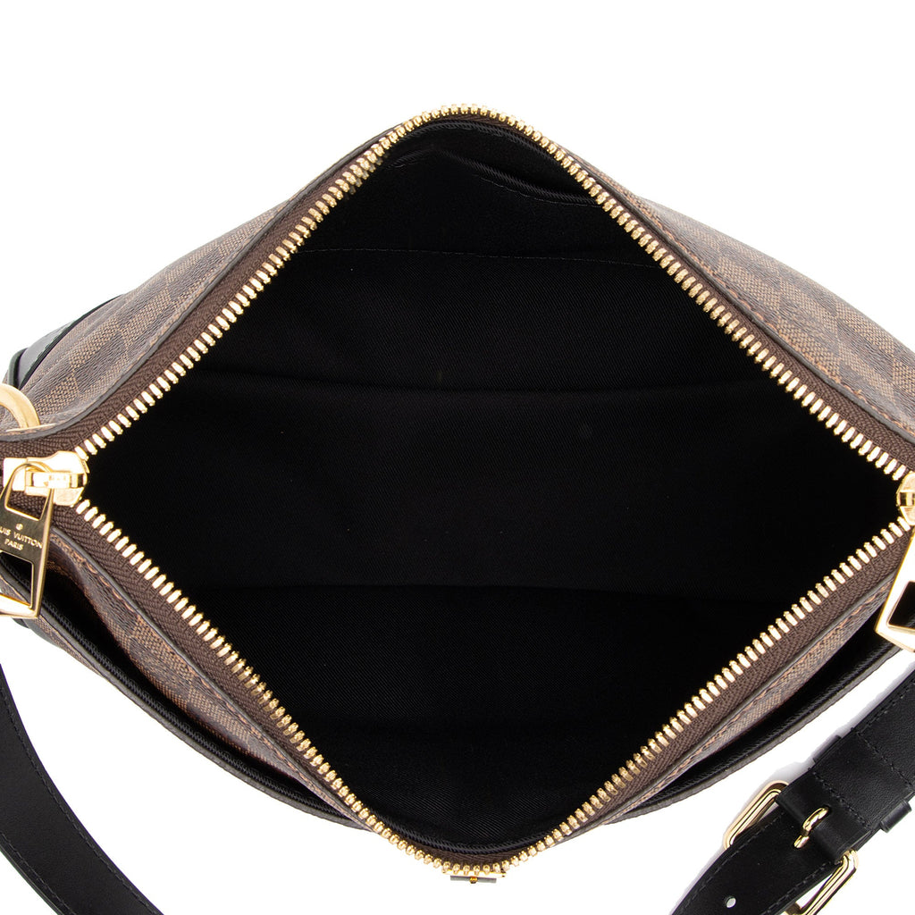 Louis Vuitton Damier Ebene Odeon MM NM Shoulder Bag (SHF-kv3tmb)