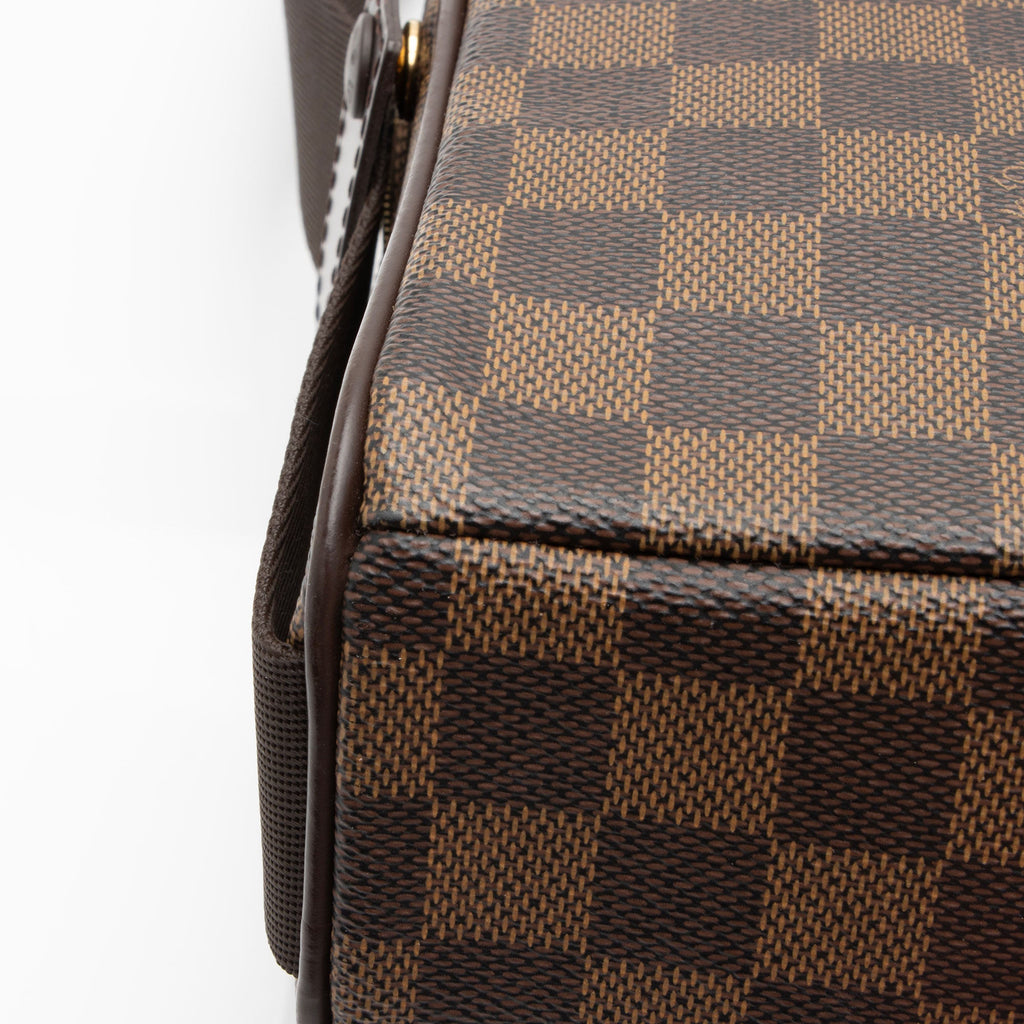 Louis Vuitton Damier Ebene Olav PM Messenger Bag (SHF-2eKN0k)