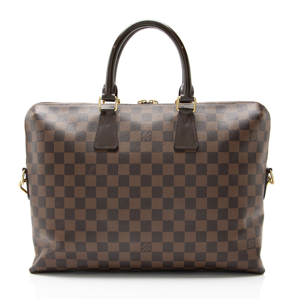 Louis Vuitton Damier Ebene Porte Documents Jour Bag