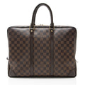 Louis Vuitton Damier Ebene Porte Documents Voyage Bag