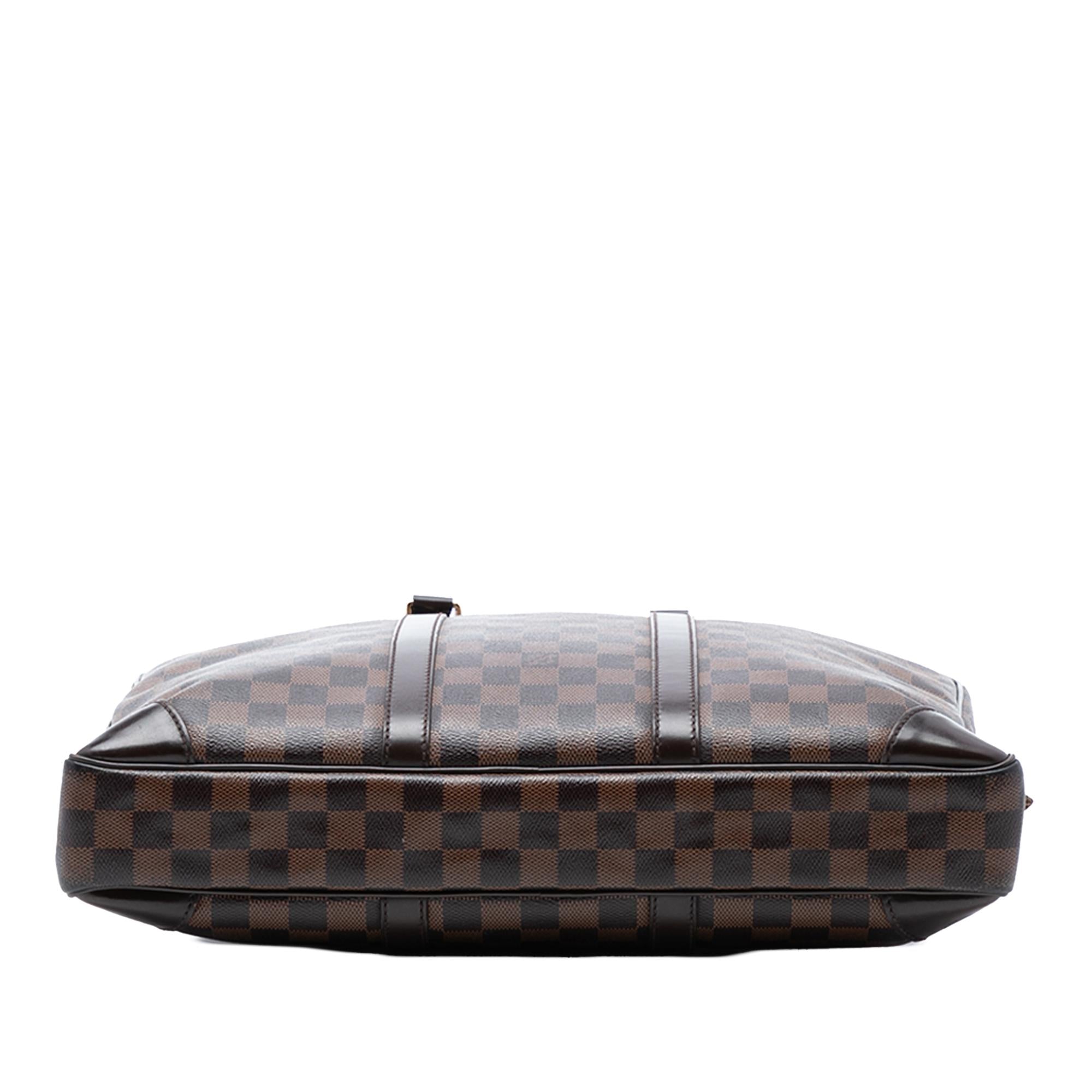 Louis Vuitton Damier Ebene Porte Documents Voyage PM