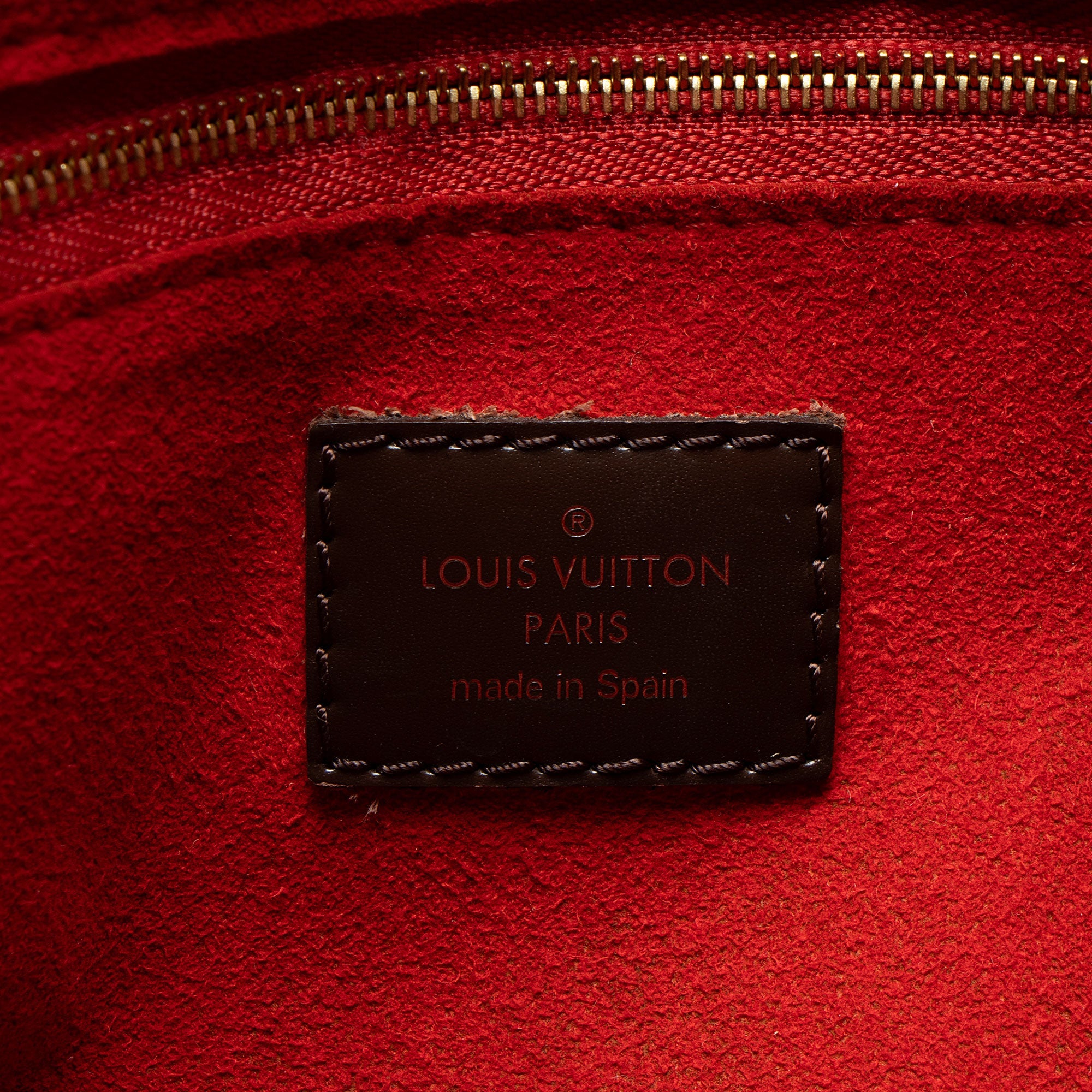 Louis Vuitton Damier Ebene Reggia Hobo