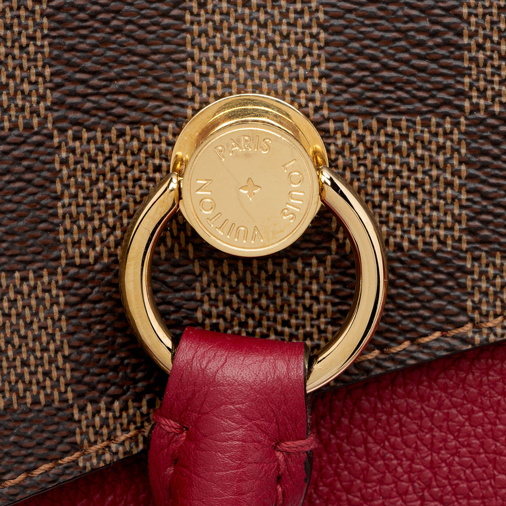 Louis Vuitton Damier Ebene Riverside Tote (SHF-VhMAnM)