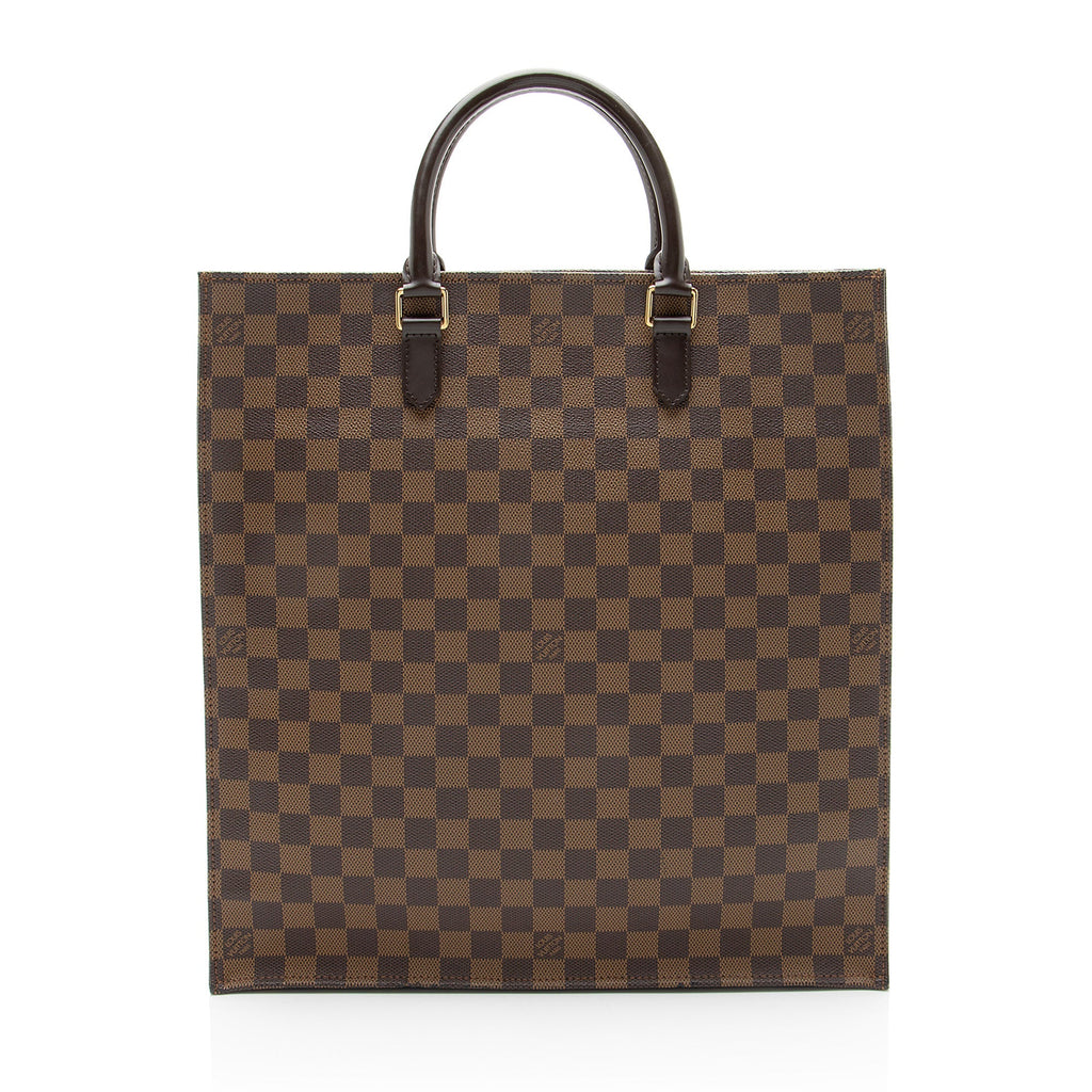 Louis Vuitton Damier Ebene Sac Plat Tote
