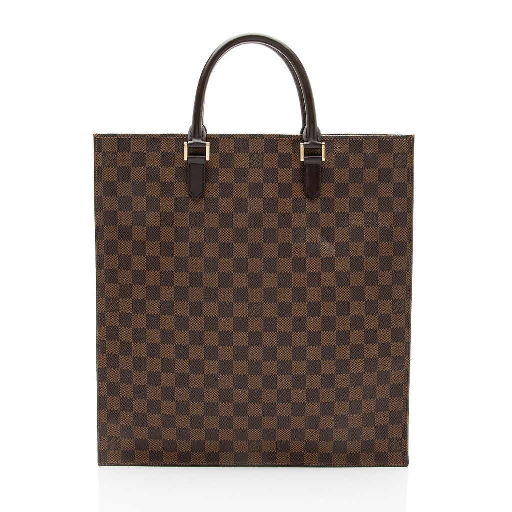 Louis Vuitton Damier Ebene Sac Plat Tote