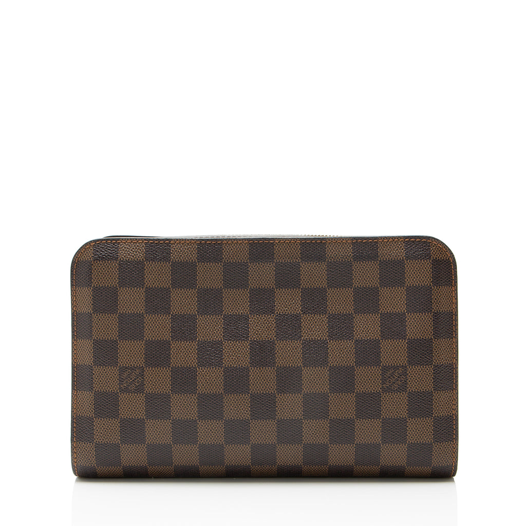 Louis Vuitton Vintage Damier Ebene Saint Louis Clutch