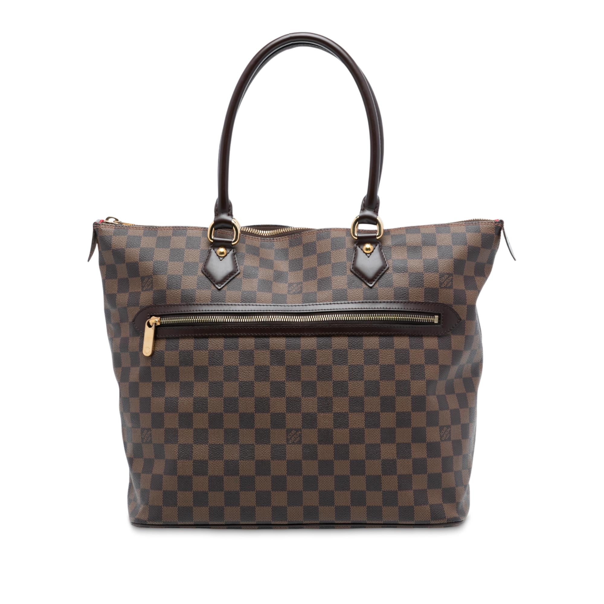 Louis Vuitton Damier Ebene Saleya GM