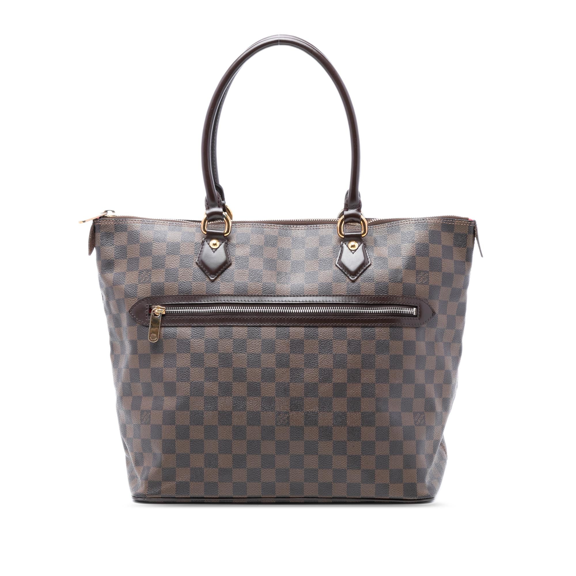 Louis Vuitton Damier Ebene Saleya GM