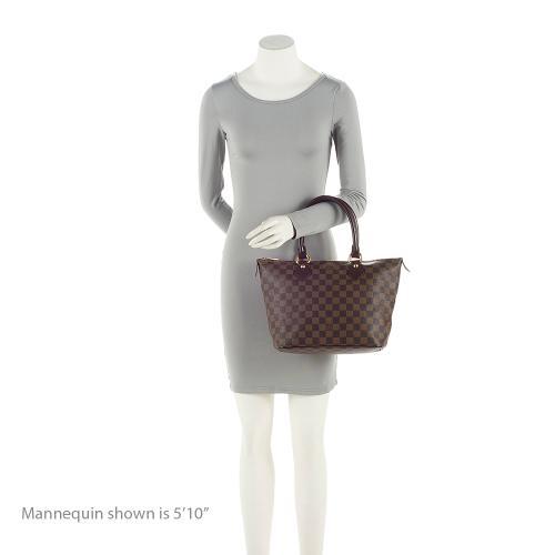 Louis Vuitton Damier Ebene Saleya PM Tote - FINAL SALE (SHF-0nBi6m)