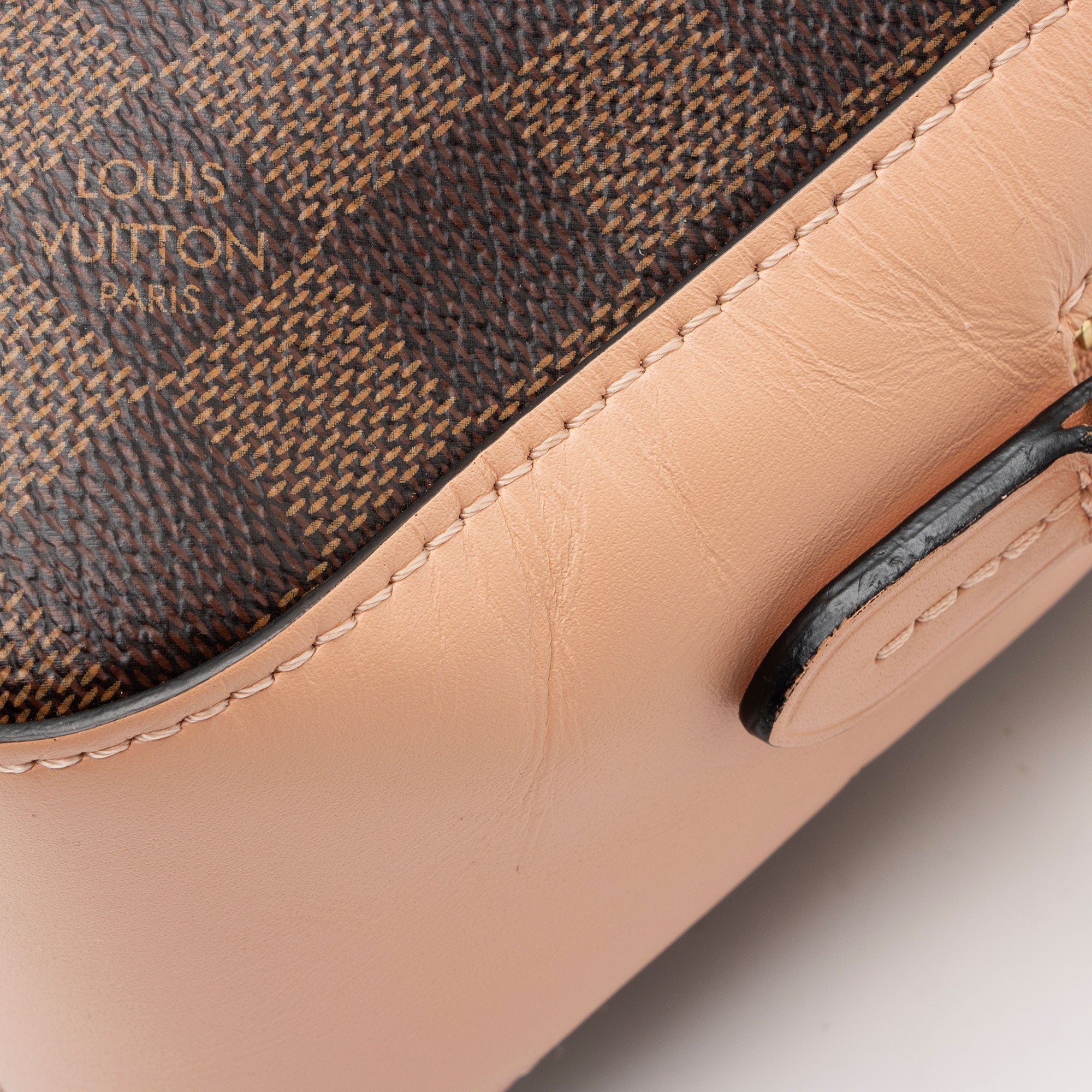 Louis Vuitton Damier Ebene Santa Monica Shoulder Bag