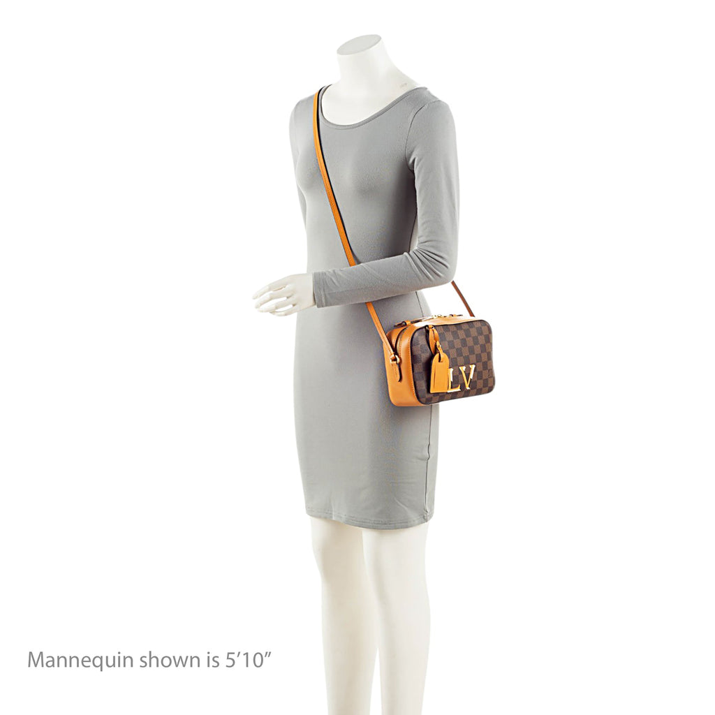 Louis Vuitton Damier Ebene Santa Monica Shoulder Bag