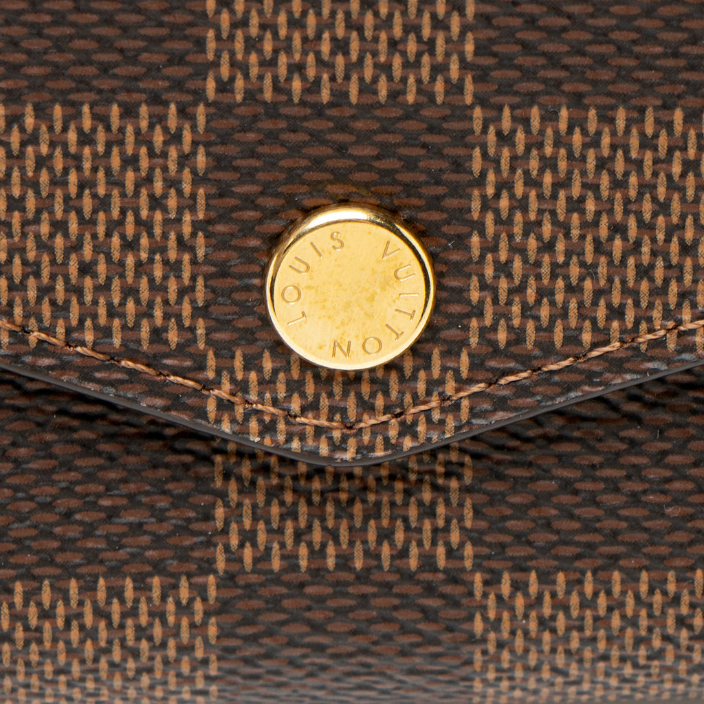 Louis Vuitton Damier Ebene Sarah Wallet