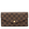 Louis Vuitton Damier Ebene Sarah Wallet