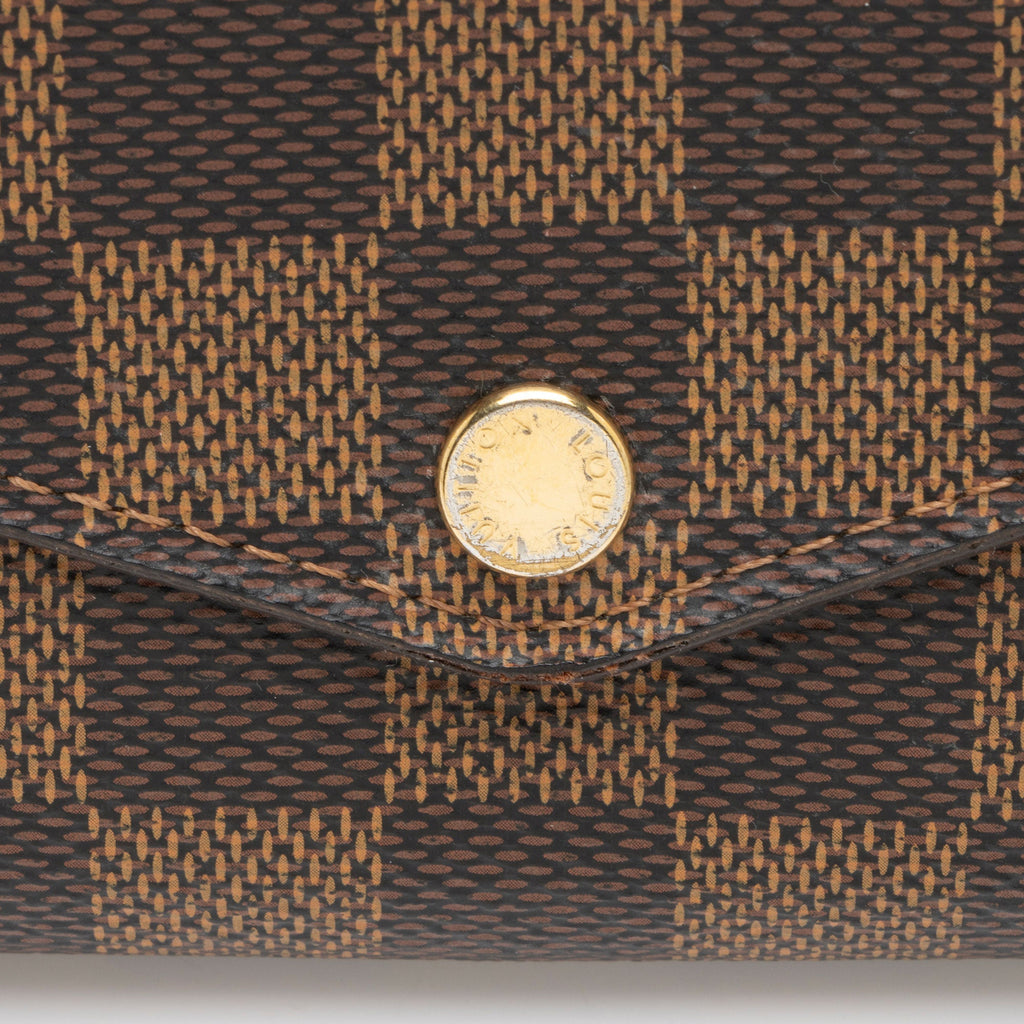 Louis Vuitton Damier Ebene Sarah Wallet