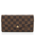Louis Vuitton Damier Ebene Sarah Wallet
