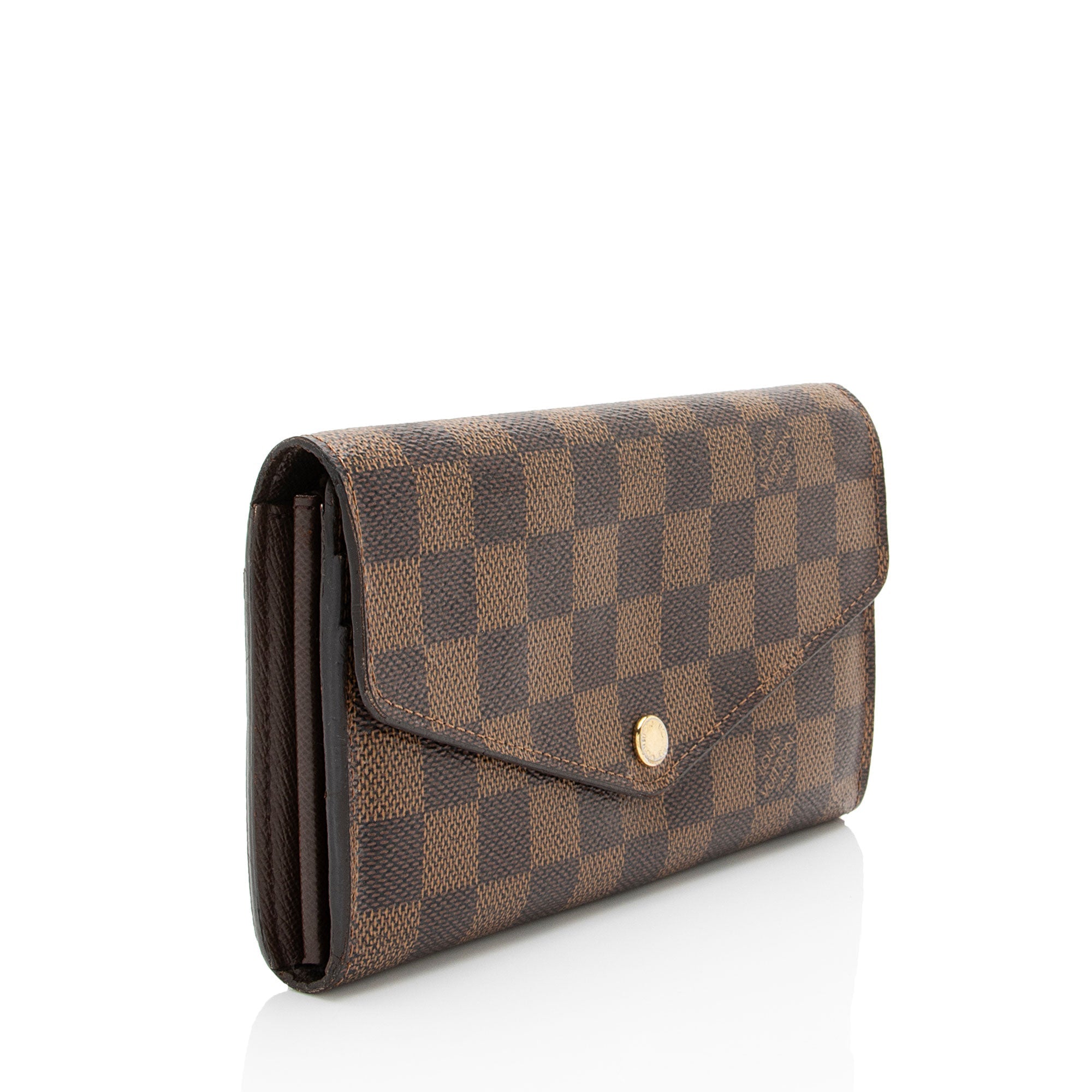Louis Vuitton Damier Ebene Sarah Wallet