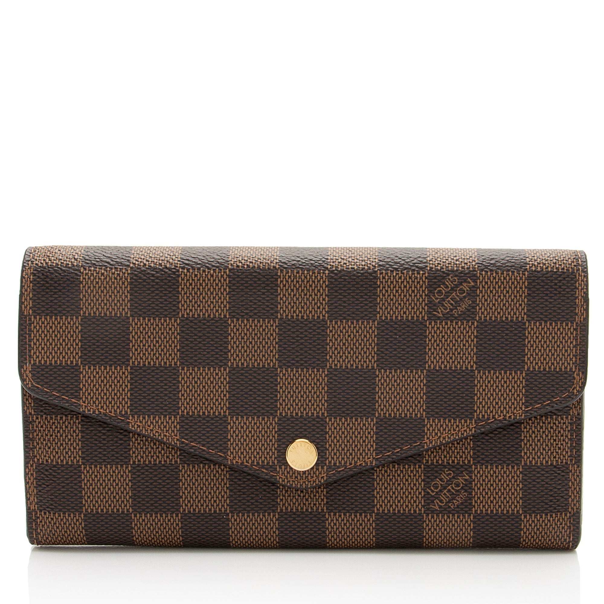 Louis Vuitton Damier Ebene Sarah Wallet