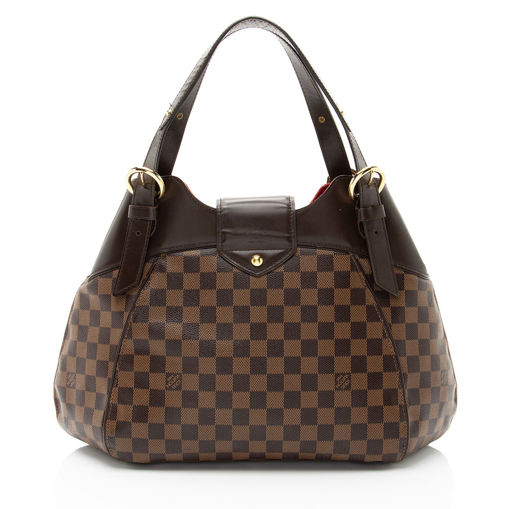 Louis Vuitton Damier Ebene Sistina GM Shoulder Bag