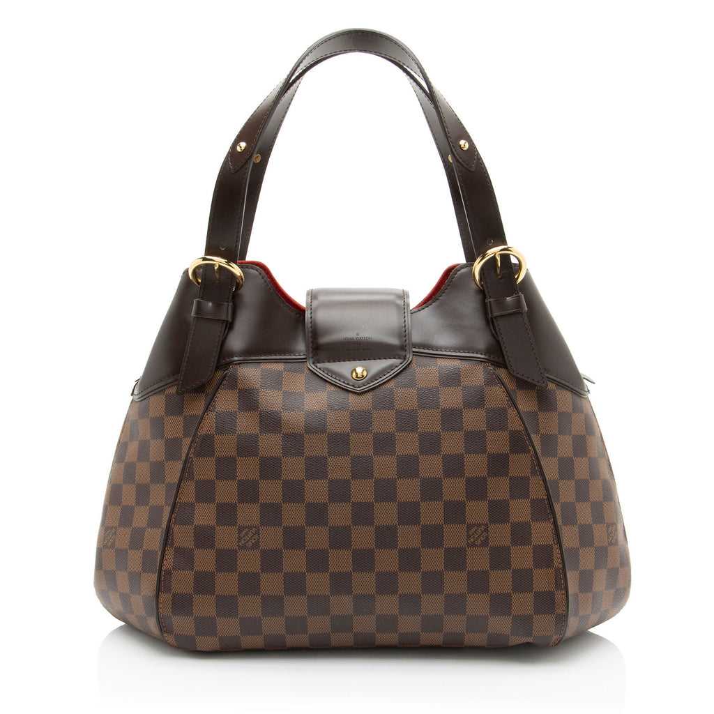 Louis Vuitton Damier Ebene Sistina GM Shoulder Bag