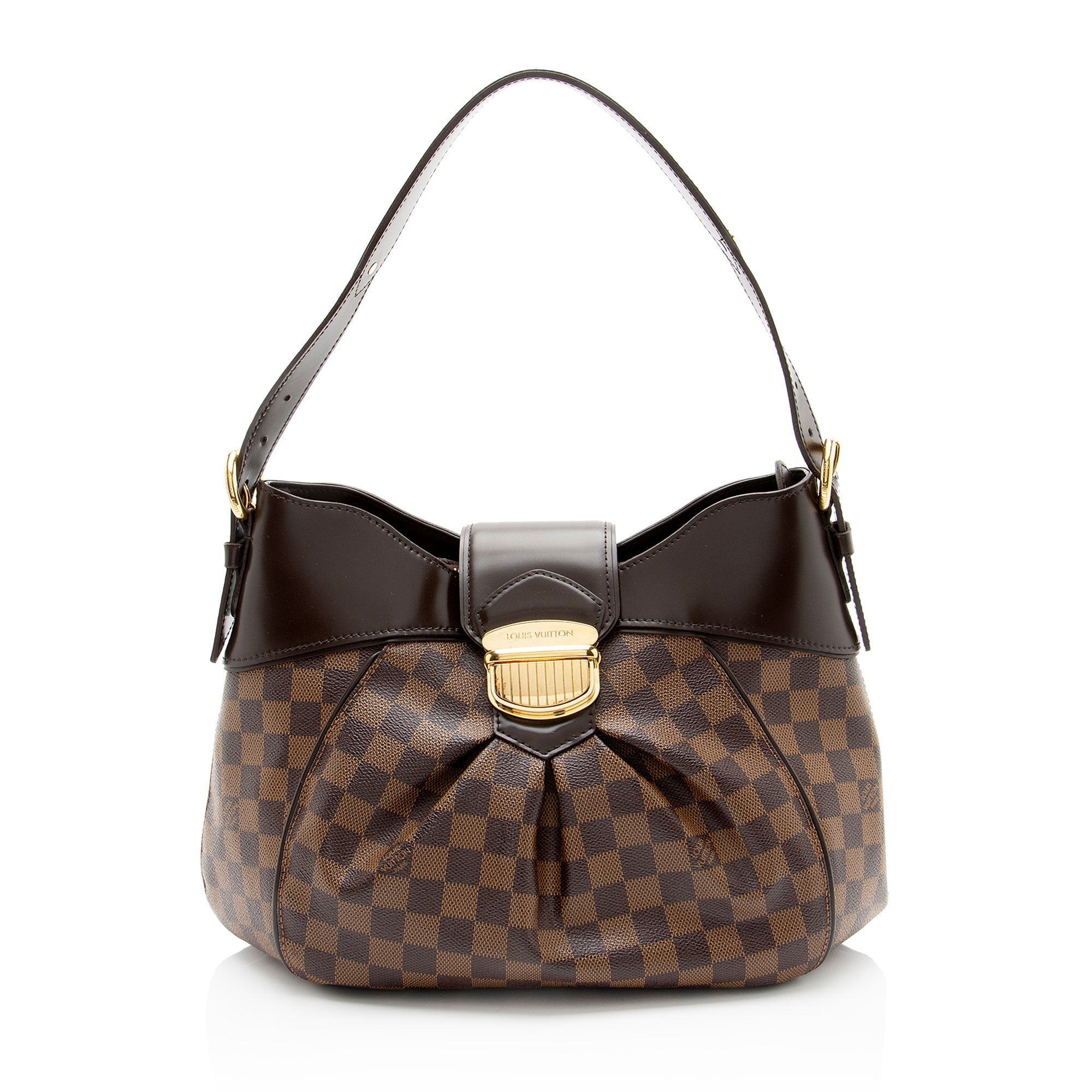 Louis Vuitton Damier Ebene Sistina MM Shoulder Bag