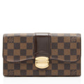 Louis Vuitton Damier Ebene Sistina Wallet