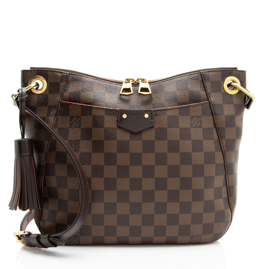 Louis Vuitton Damier Ebene South Bank Besace Shoulder Bag (SHF-rA4Tud)