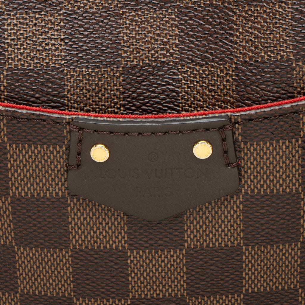 Louis Vuitton Damier Ebene South Bank Besace Shoulder Bag (SHF-rA4Tud)