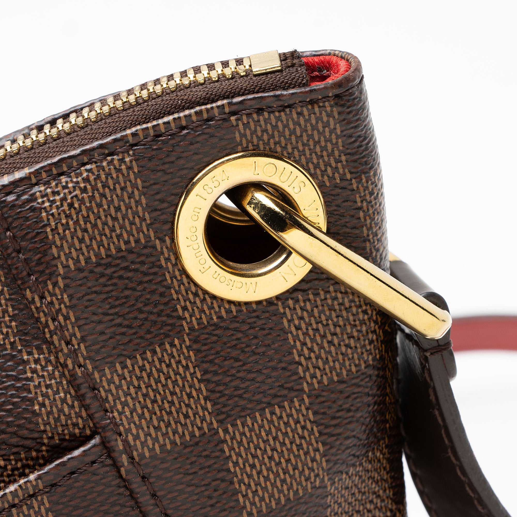 Louis Vuitton Damier Ebene South Bank Besace Shoulder Bag