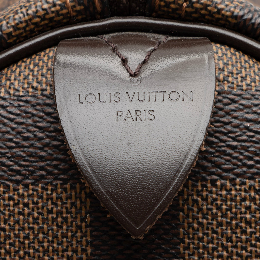Louis Vuitton Damier Ebene Speedy 30 Satchel (SHF-iP09MB)