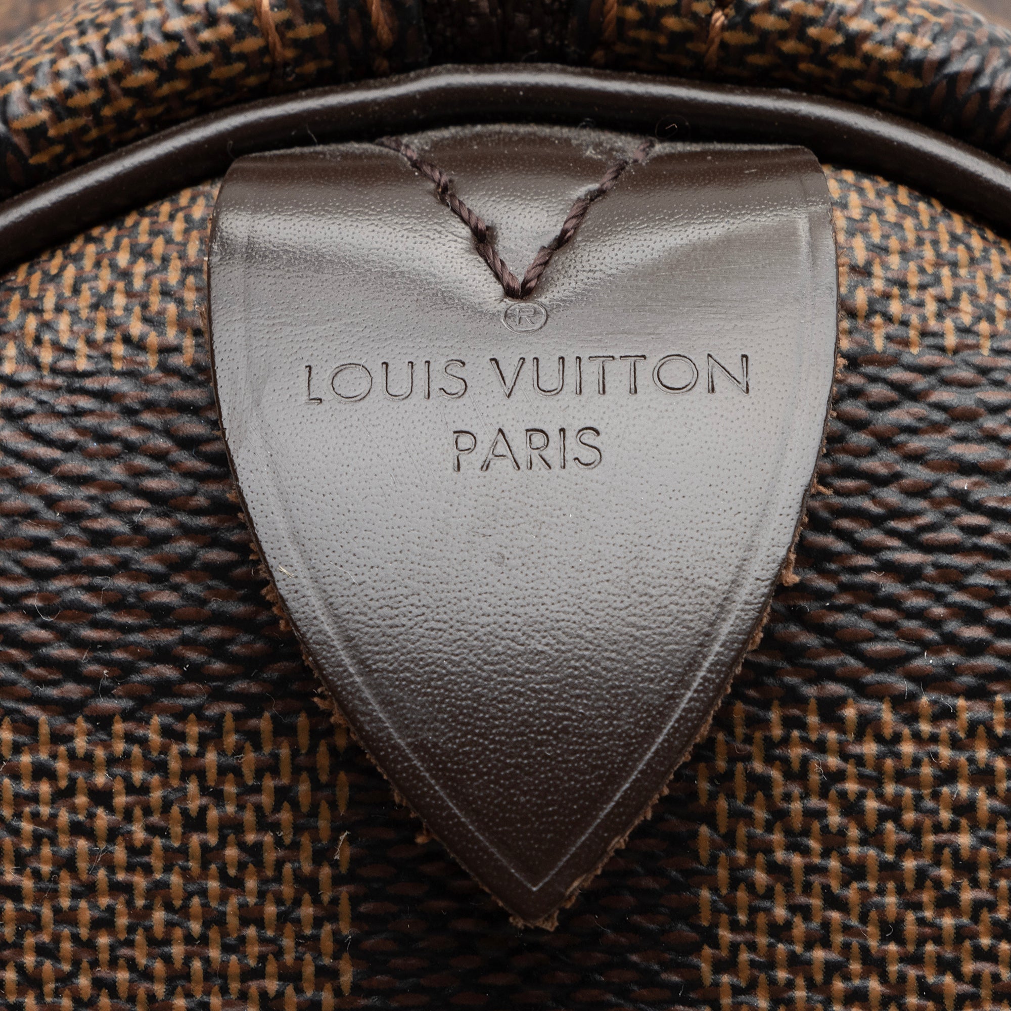 Louis Vuitton Damier Ebene Speedy 30 Satchel (SHF-iP09MB)