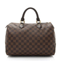 Louis Vuitton Damier Ebene Speedy 30 Satchel (SHF-woWUpp)