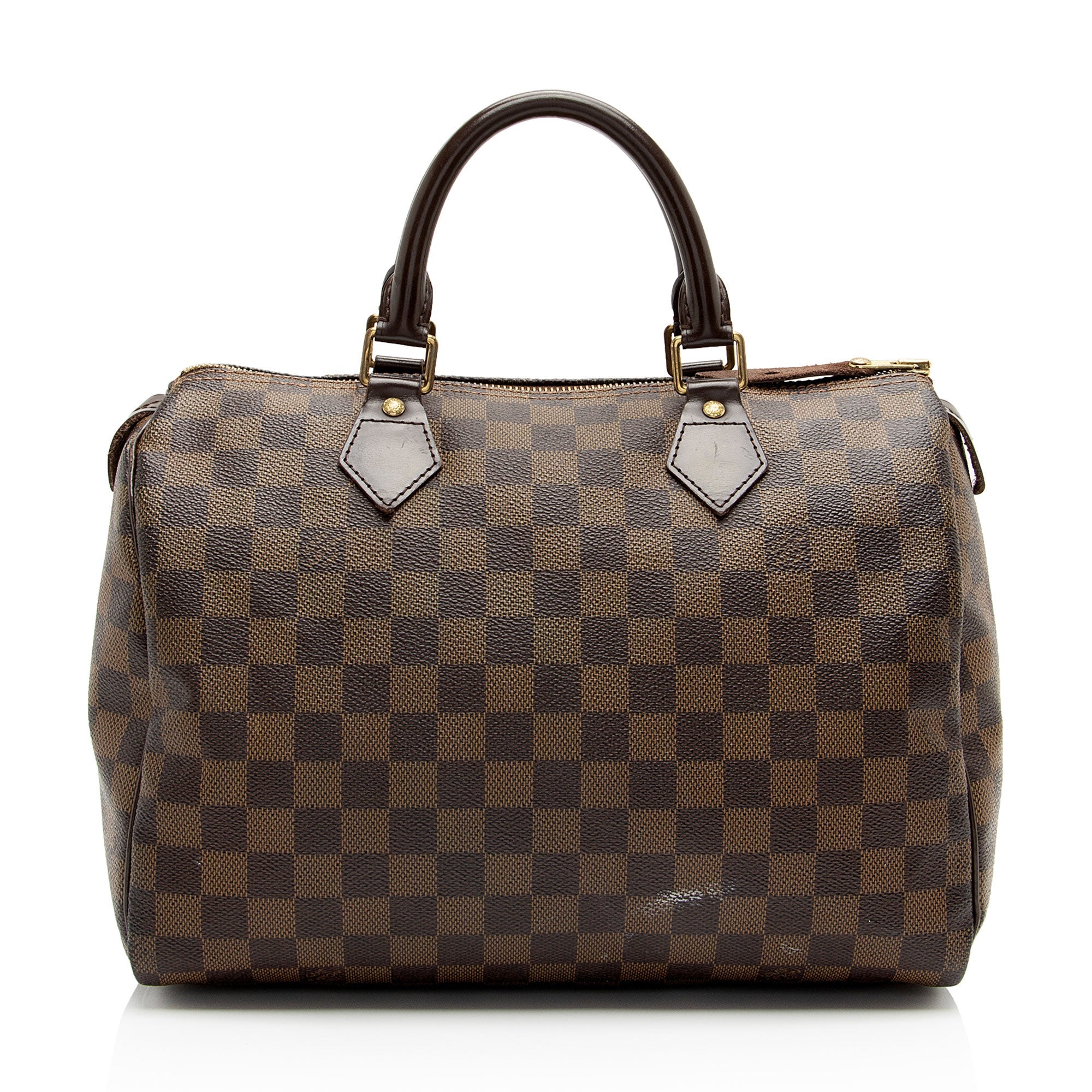 Louis Vuitton Damier Ebene Speedy 30 Satchel (SHF-yrMtsc)