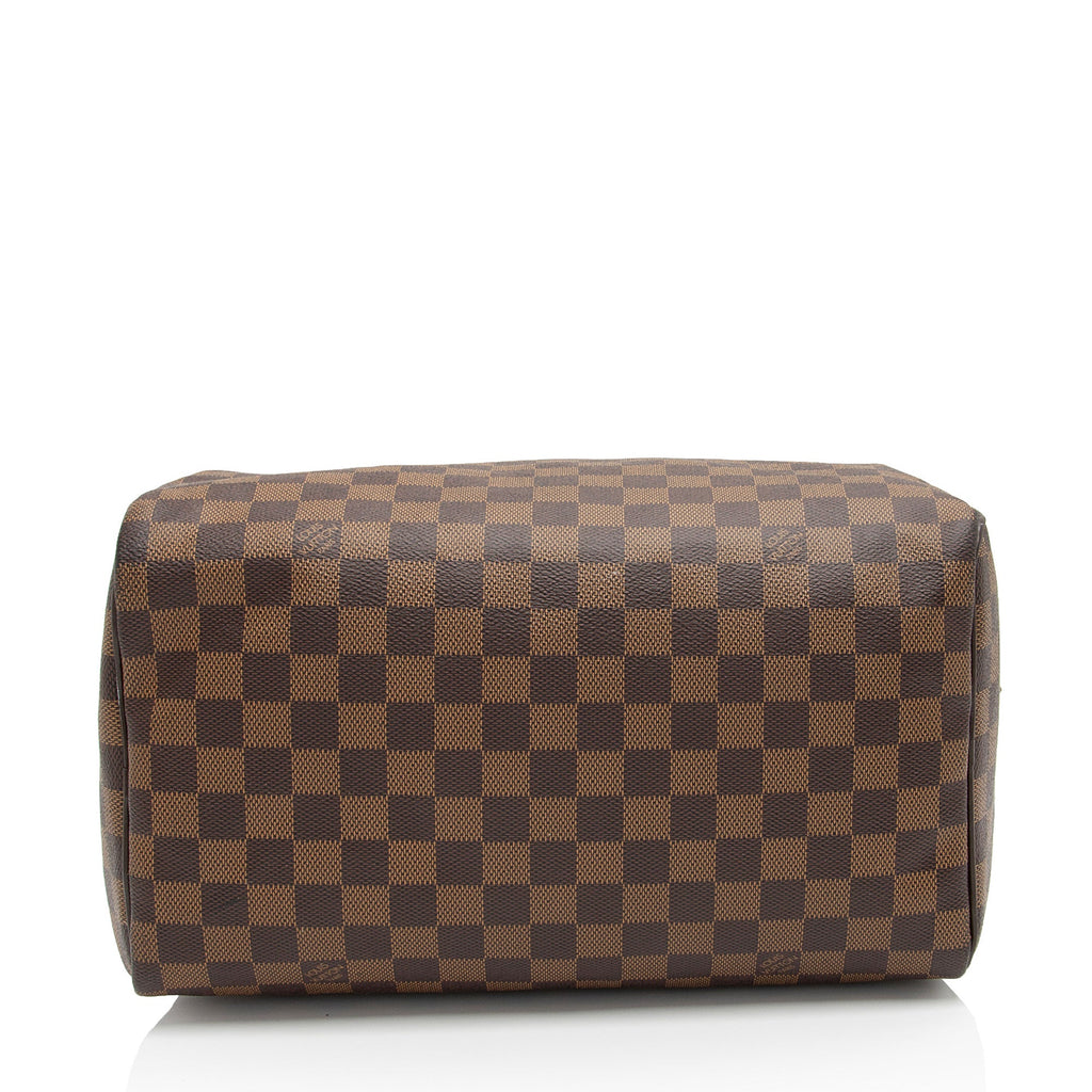 Louis Vuitton Damier Ebene Speedy 30 Satchel (SHF-bTjaCO)