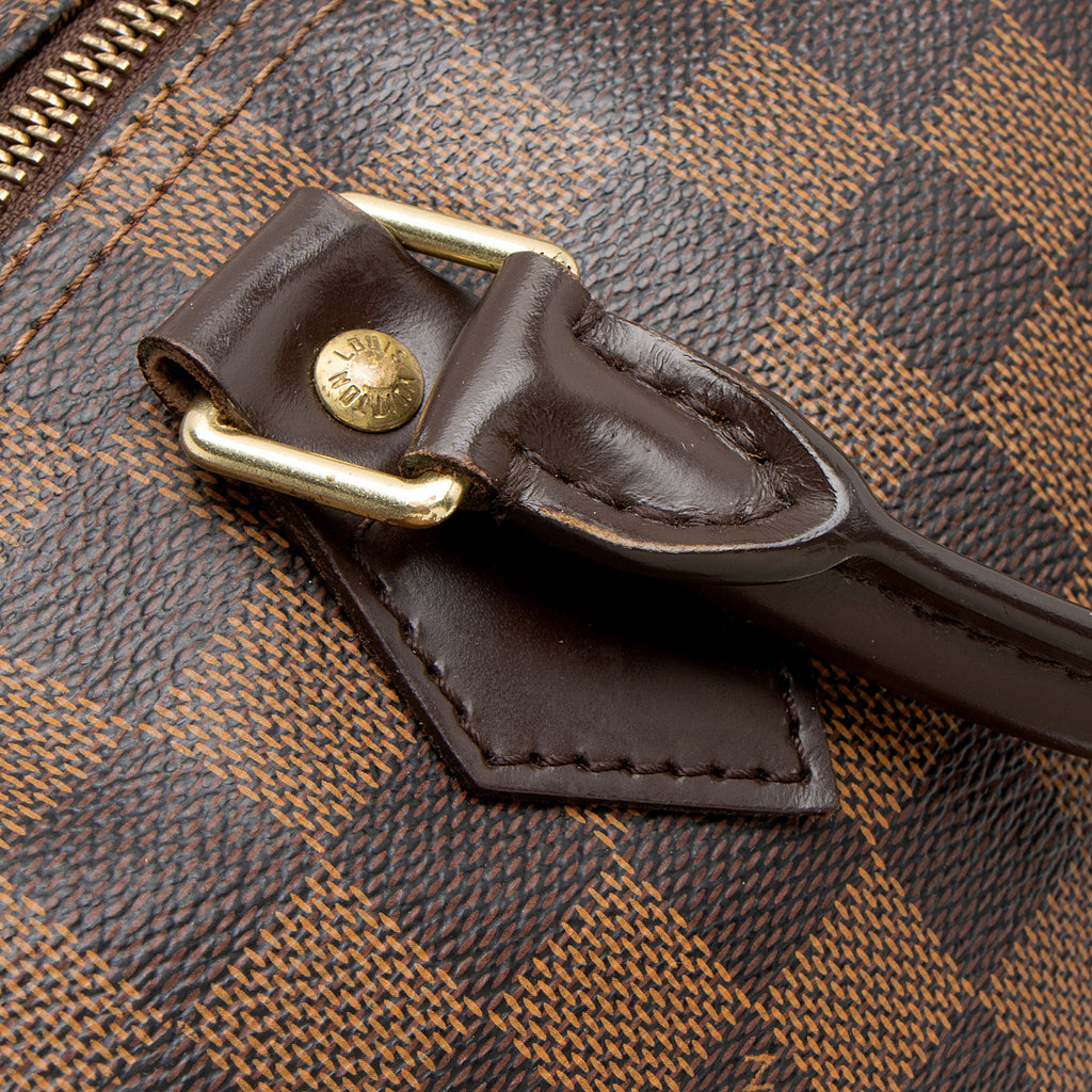 Louis Vuitton Damier Ebene Speedy 30 Satchel