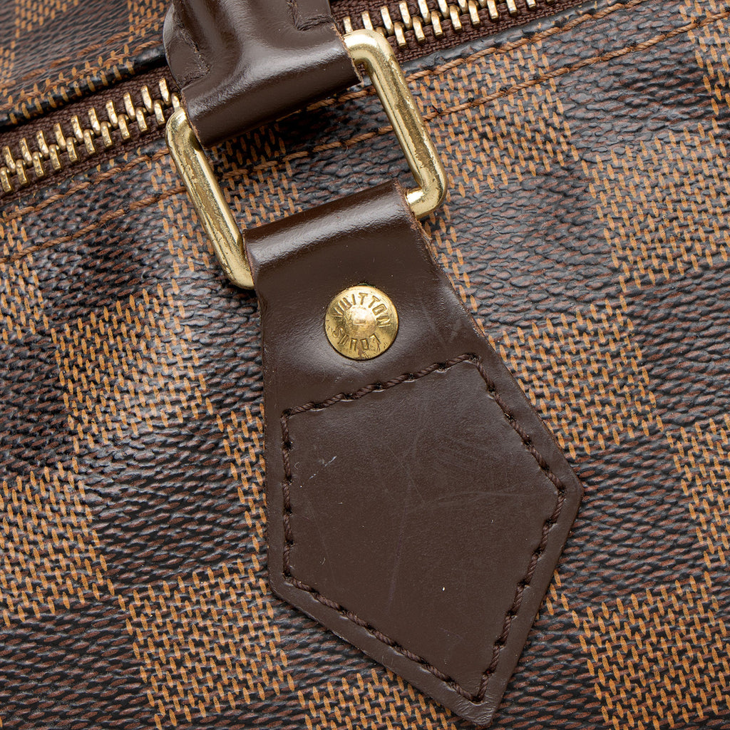 Louis Vuitton Damier Ebene Speedy 30 Satchel