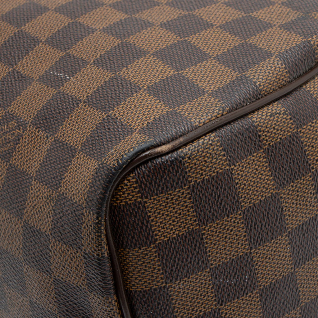 Louis Vuitton Damier Ebene Speedy 30 Satchel