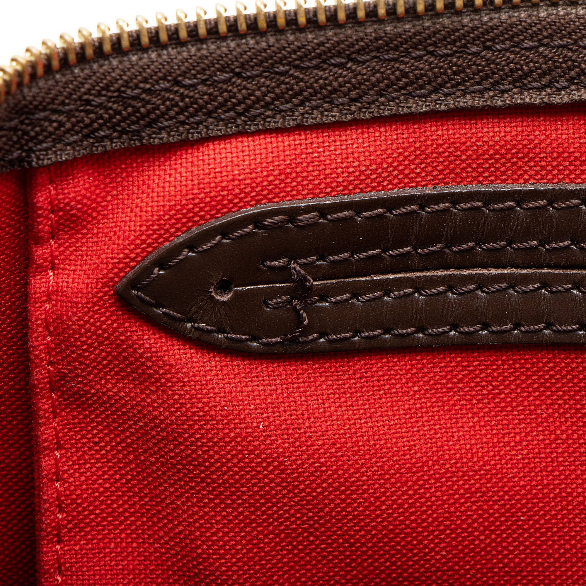 Louis Vuitton Damier Ebene Speedy 30 Satchel