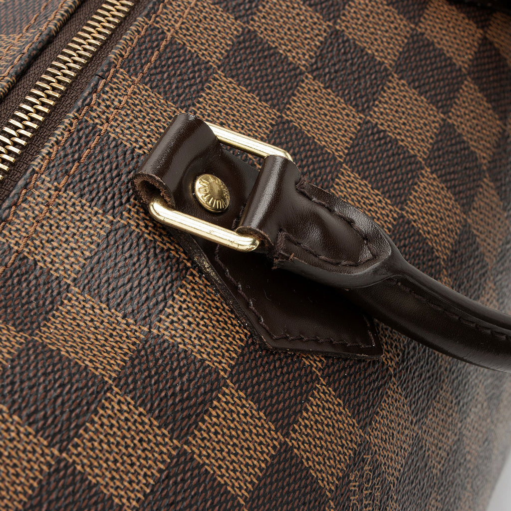 Louis Vuitton Damier Ebene Speedy 30 Satchel