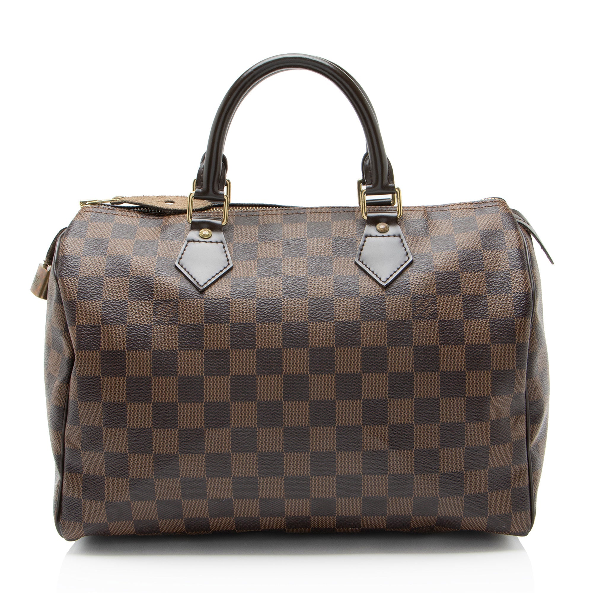 Louis Vuitton Damier Ebene Speedy 30 Satchel