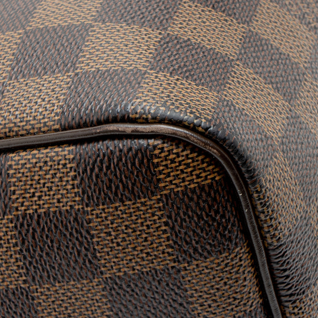 Louis Vuitton Damier Ebene Speedy 30 Satchel