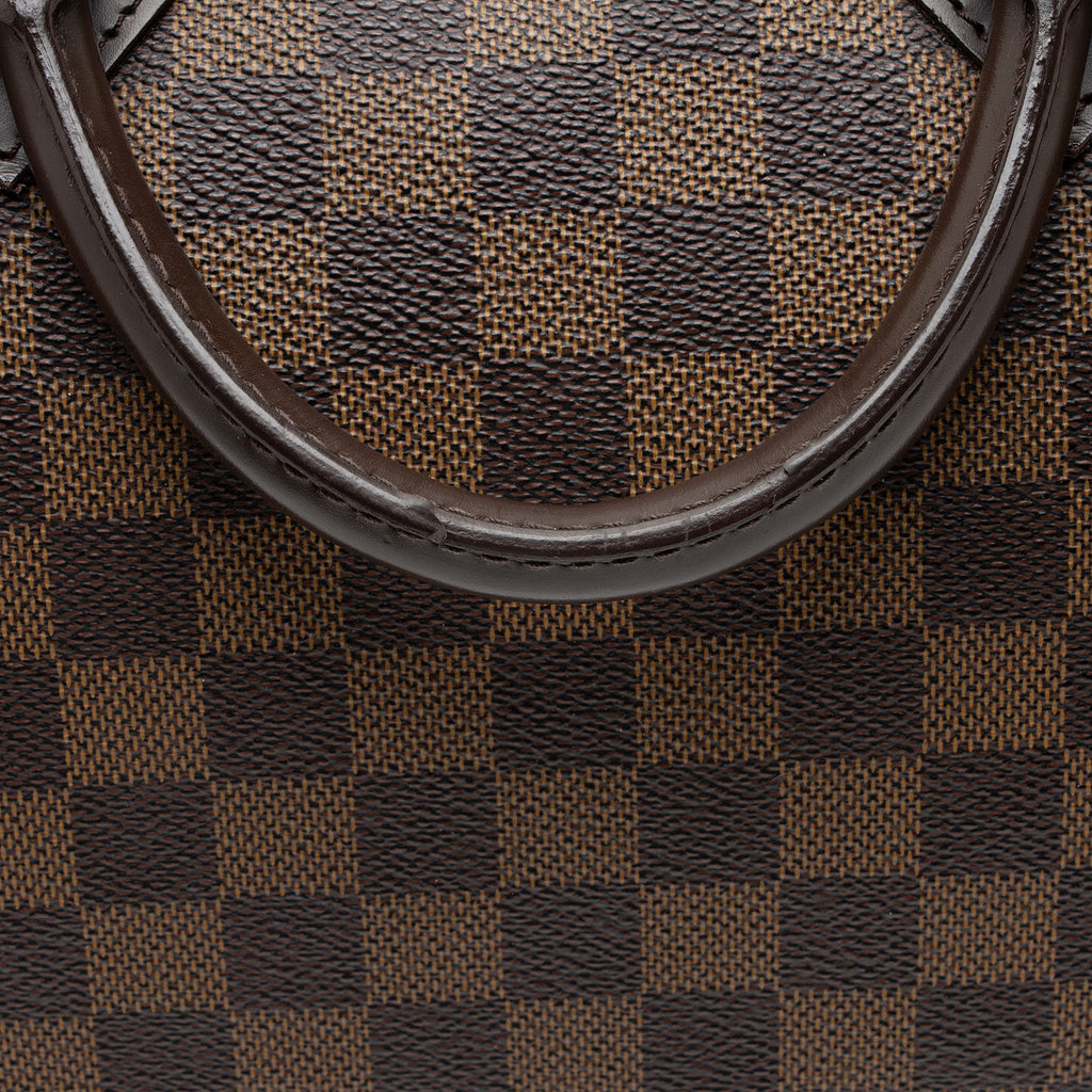 Louis Vuitton Damier Ebene Speedy 30 Satchel