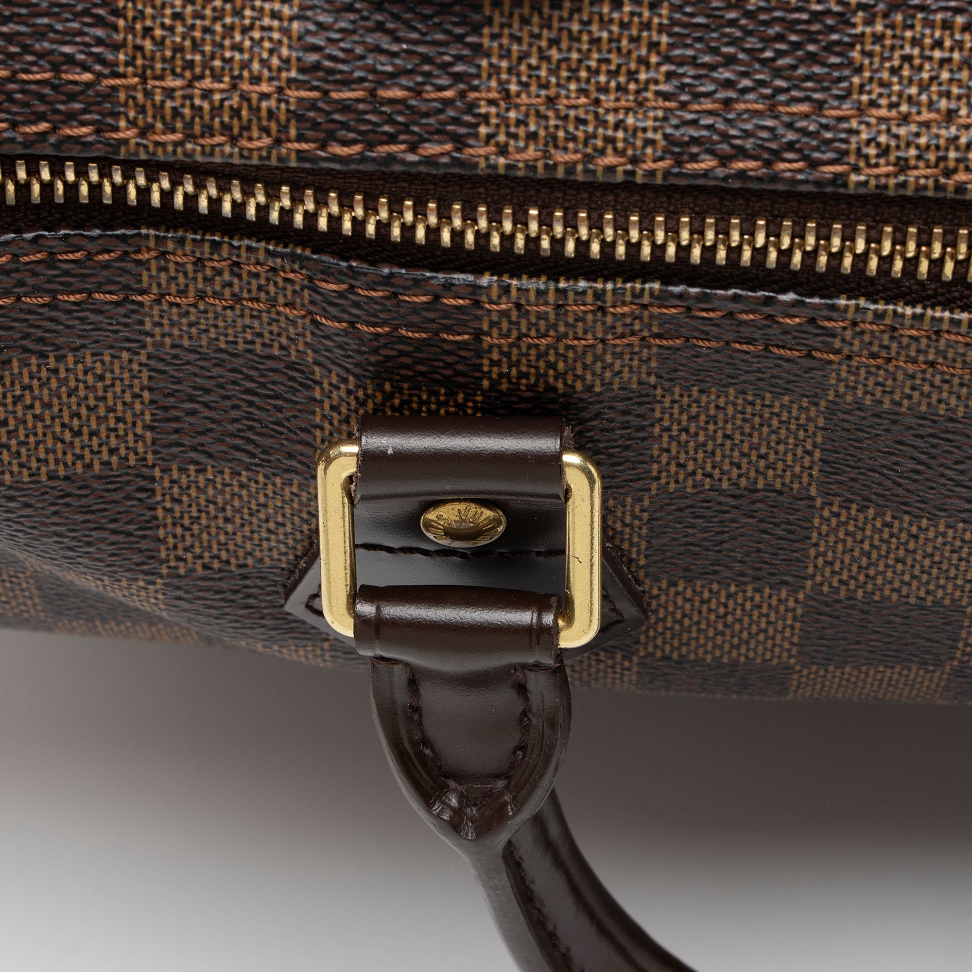 Louis Vuitton Damier Ebene Speedy 30 Satchel