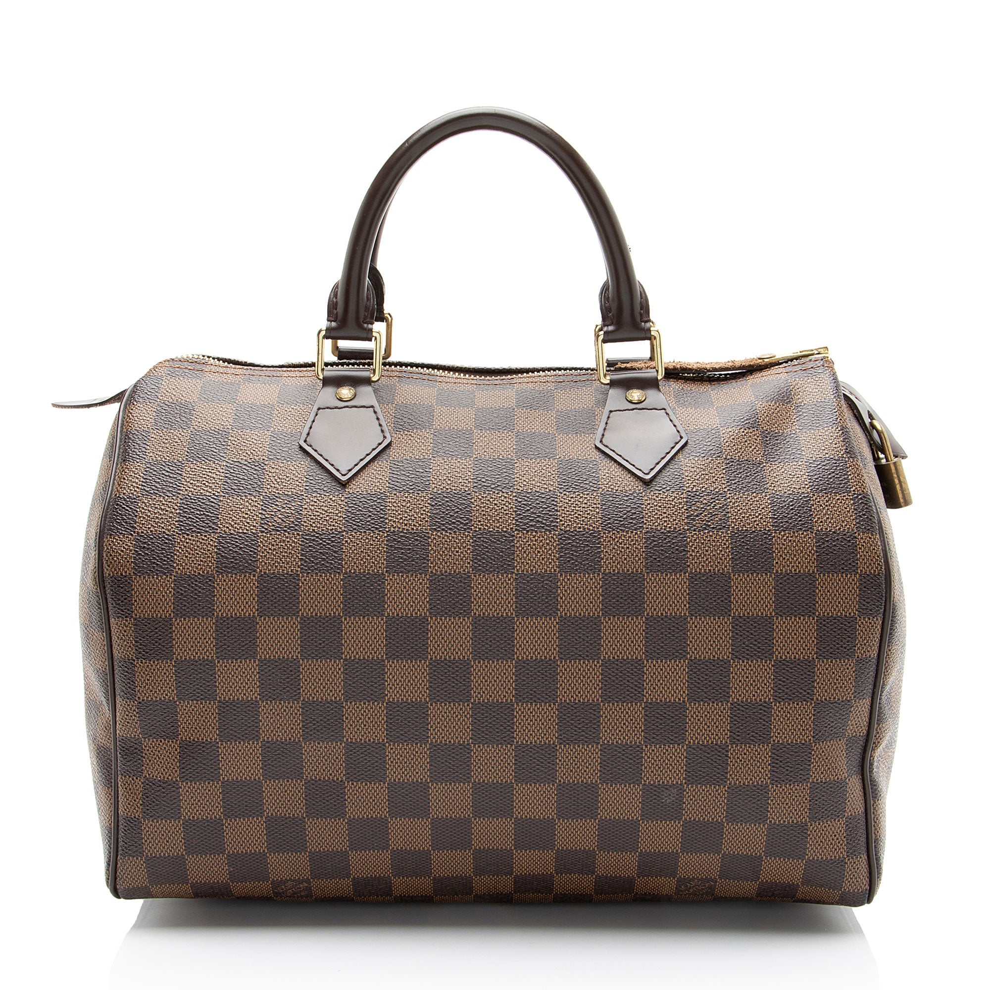 Louis Vuitton Damier Ebene Speedy 30 Satchel