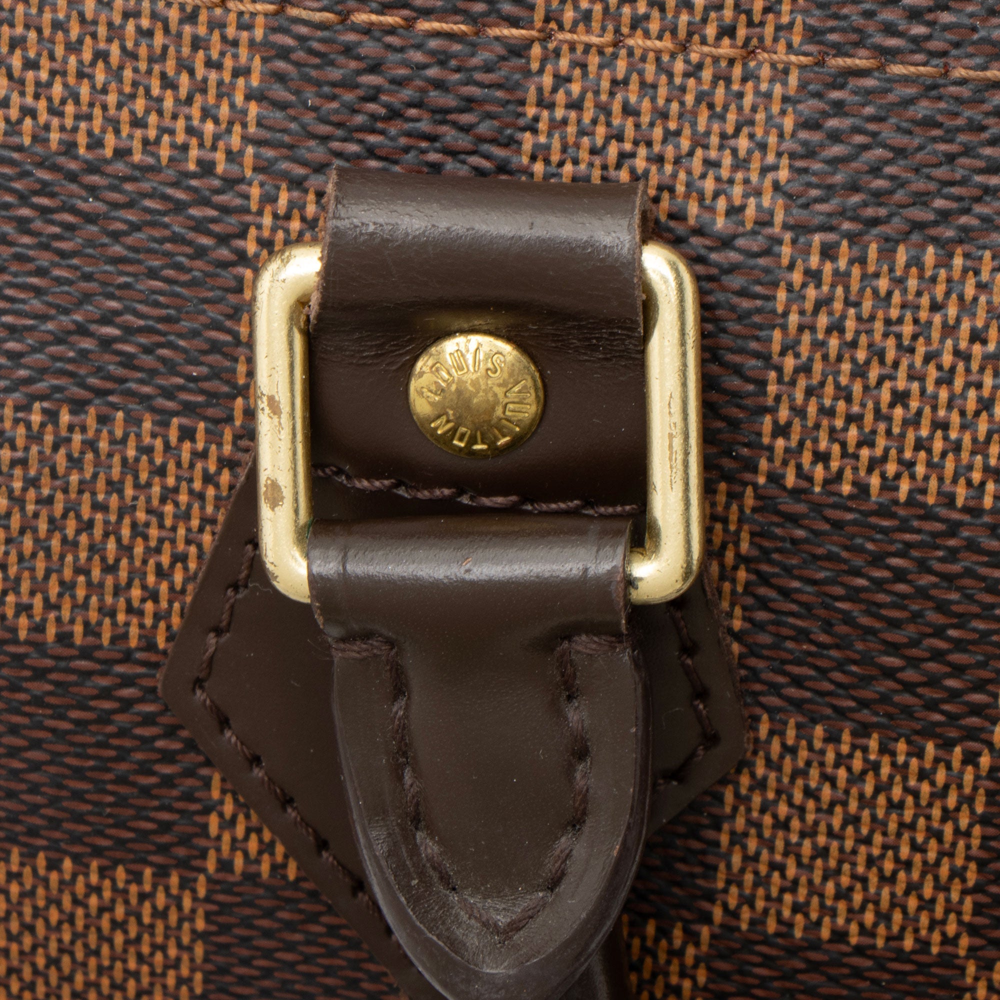 Louis Vuitton Damier Ebene Speedy 30 Satchel