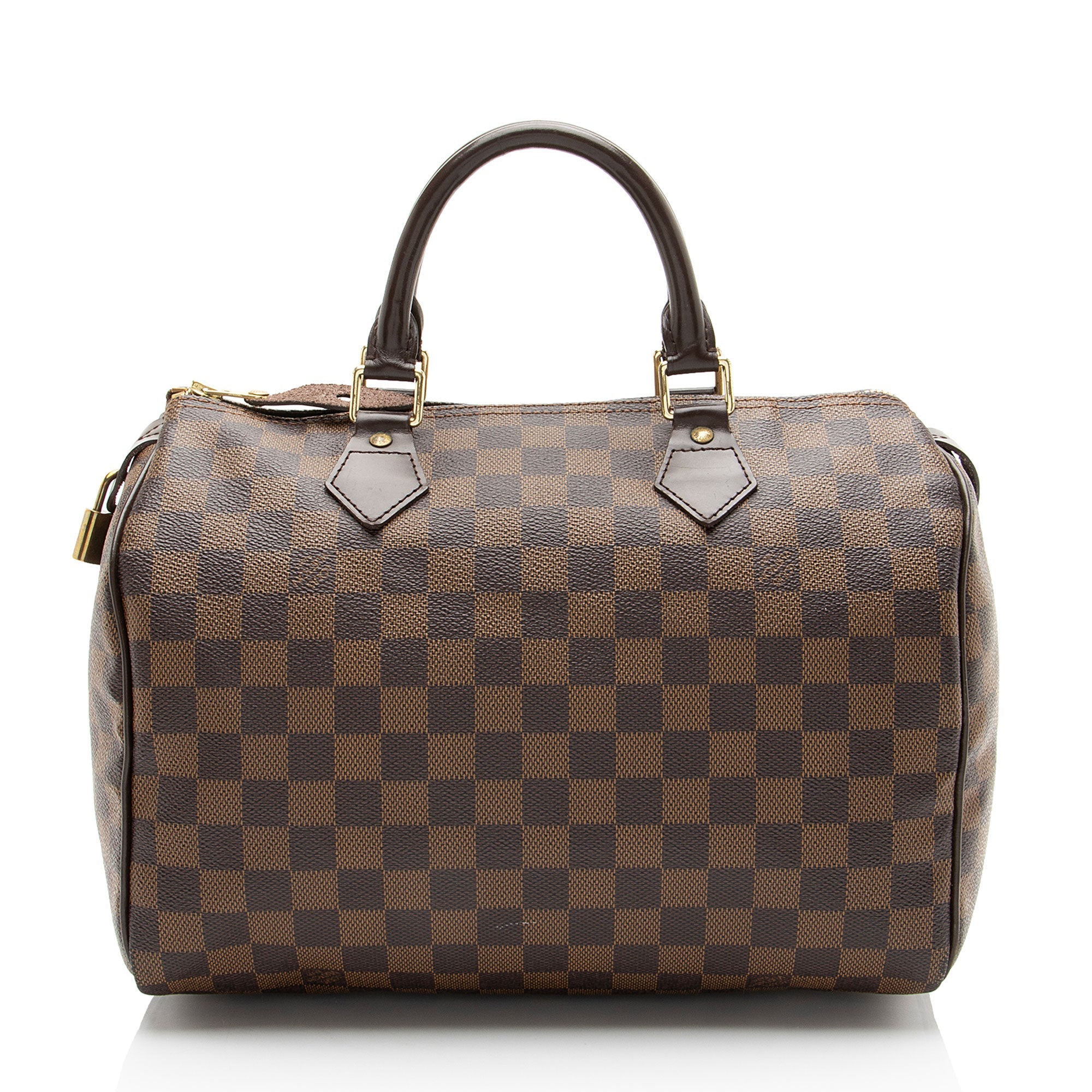 Louis Vuitton Damier Ebene Speedy 30 Satchel