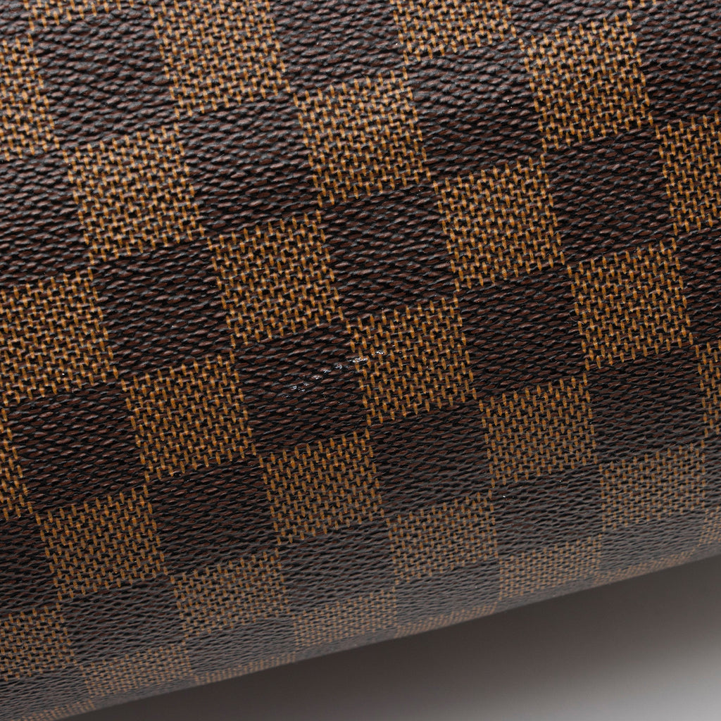 Louis Vuitton Damier Ebene Speedy 30 Satchel