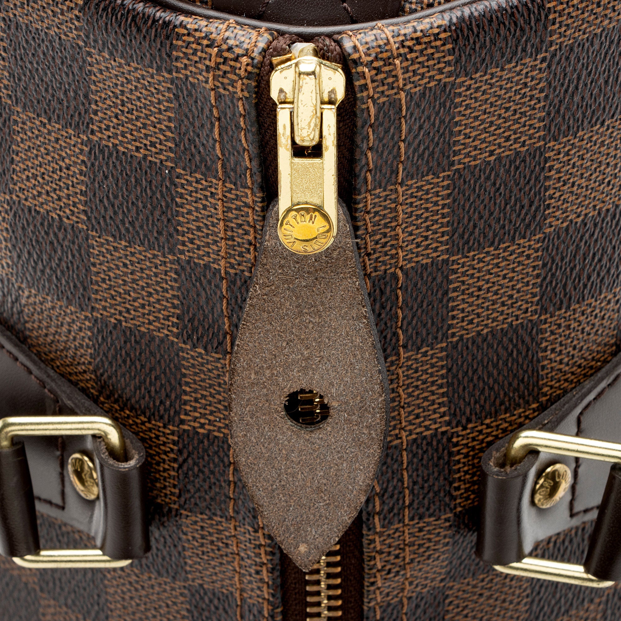 Louis Vuitton Damier Ebene Speedy 30 Satchel