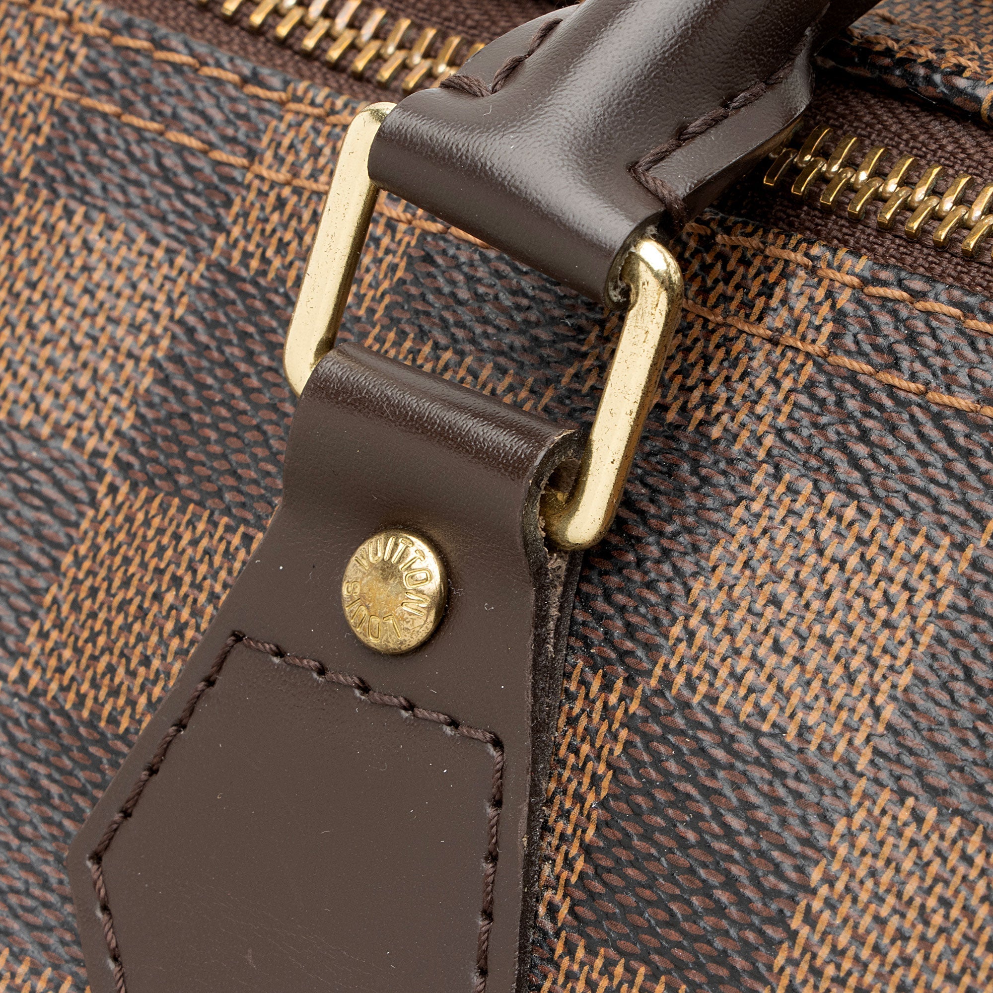 Louis Vuitton Damier Ebene Speedy 30 Satchel