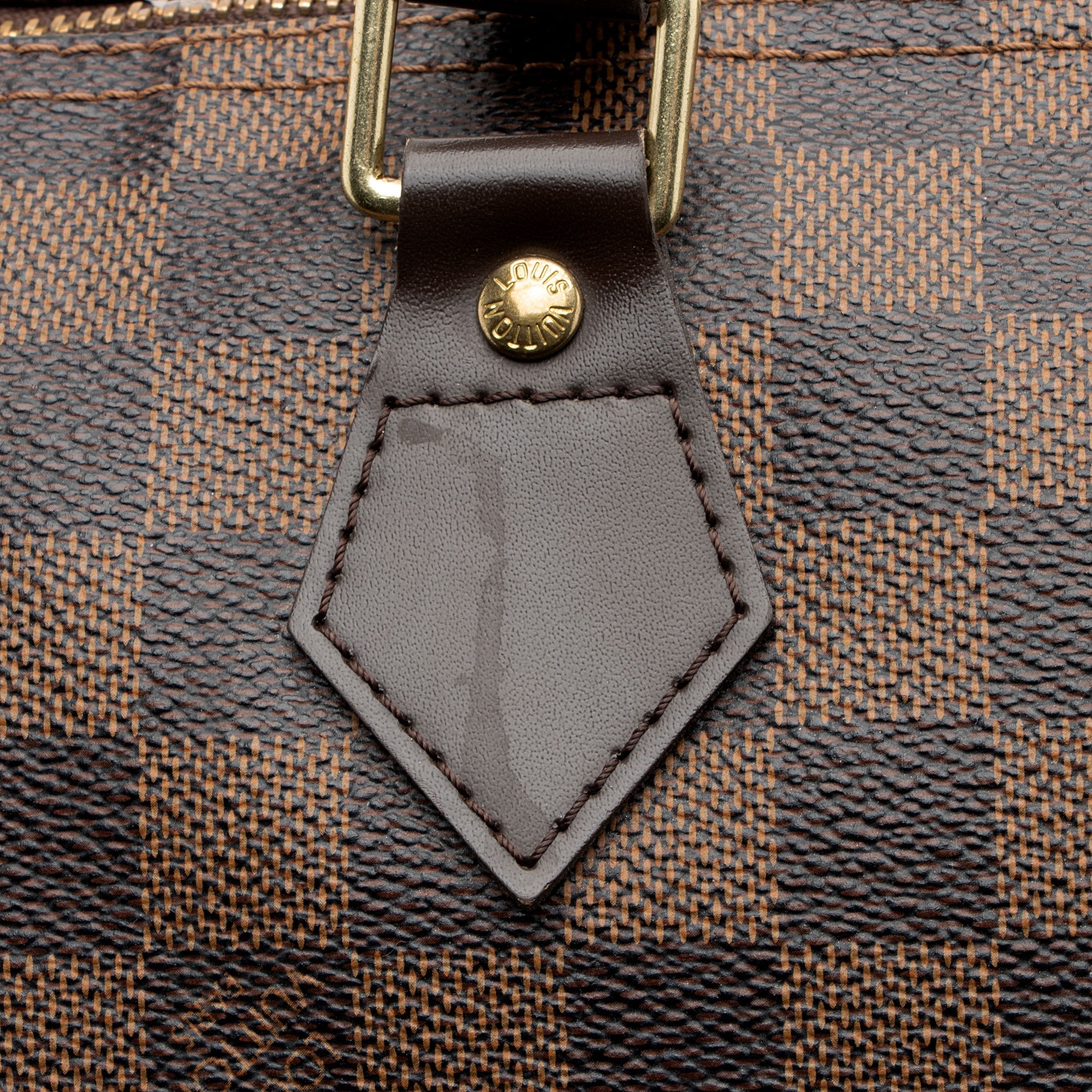 Louis Vuitton Damier Ebene Speedy 30 Satchel